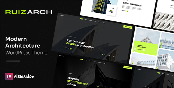 Ruizarch - Architecture Interior Design WordPress Theme