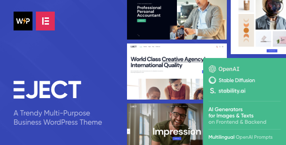 Eject - Web Studio & Creative Agency WordPress Theme