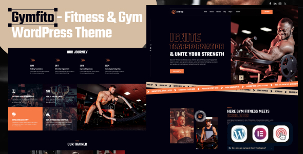 Gymfito - Fitness and Gym WordPress Theme