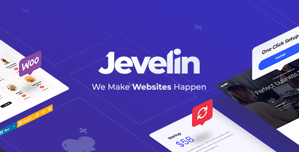 Jevelin - Multi-Purpose Responsive AMP WordPress Theme