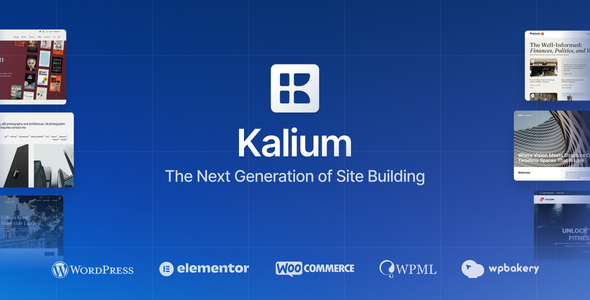 Kalium - Creative Professional WordPress Theme
