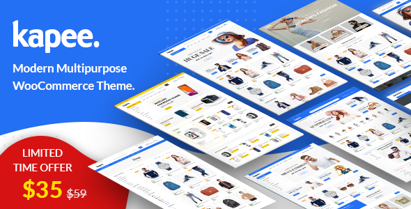 Kapee - Modern Multipurpose WooCommerce WordPress Theme