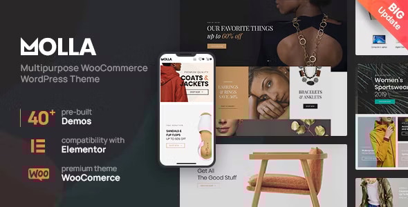 Molla - Multi-Purpose WooCommerce WordPress Theme