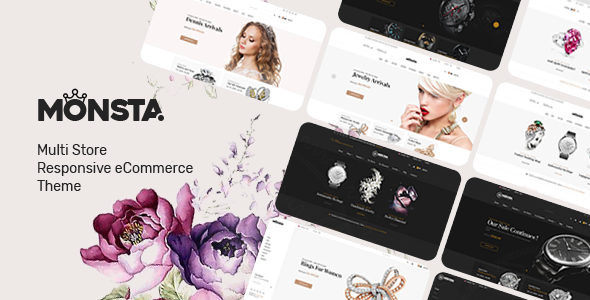 Monsta - Jewelry WooCommerce WordPress theme