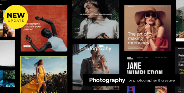 Photography - WordPress Theme