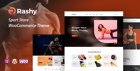 Rashy - Sport Store WooCommerce WordPress Theme