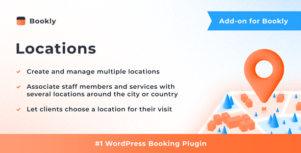 Bookly Locations Add-on - Wordpress Plugin