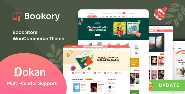 Bookory - Book Store WooCommerce WordPress Theme