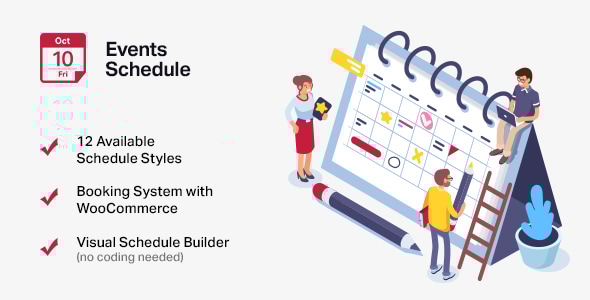 Events Schedule - Events Calendar WordPress Plugin