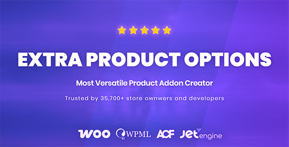 Extra Product Options & Add-Ons for WooCommerce WordPress Plugin