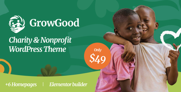 GrowGood - Charity & Nonprofit WordPress Theme