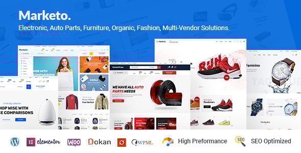 Marketo - eCommerce & Multivendor WordPress Theme