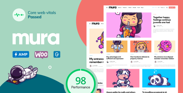 Mura - Content Creators WordPress Theme