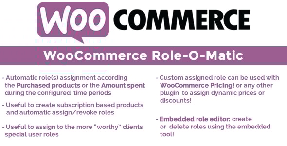Role-O-Matic WooCommerce WordPress Plugin