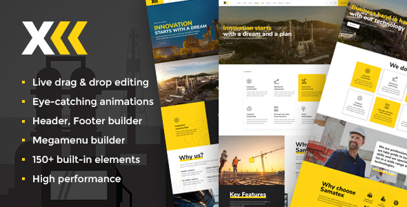 Samatex - Industrial Woocommerce WordPress Theme