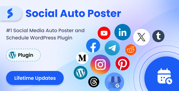 Social Auto Poster - Scheduler & Marketing Wordpress Plugin