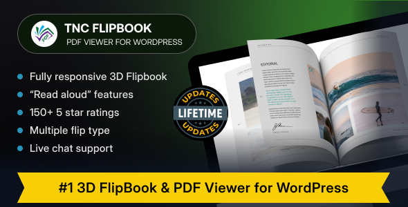 TNC FlipBook - PDF viewer for WordPress Plugin