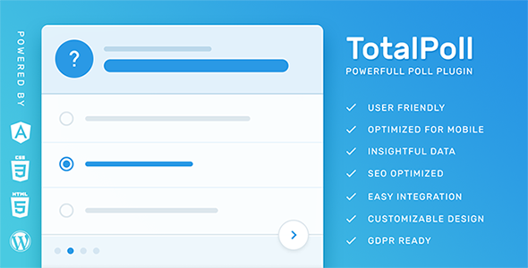 TotalPoll Pro - Responsive WordPress Plugin