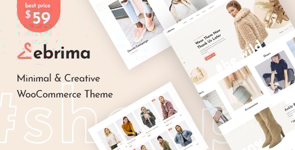 Ebrima - Minimal & Creative WooCommerce WordPress Theme