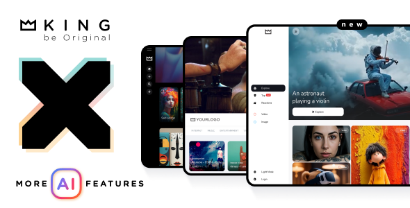 King - Viral Magazine WordPress Theme