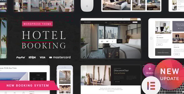 Hotel Booking - Hotel WordPress Theme