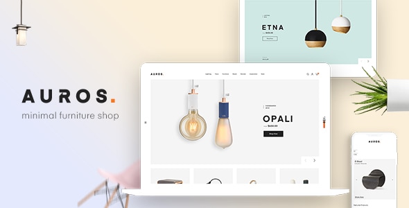 Auros - Furniture Elementor WooCommerce WordPress Theme