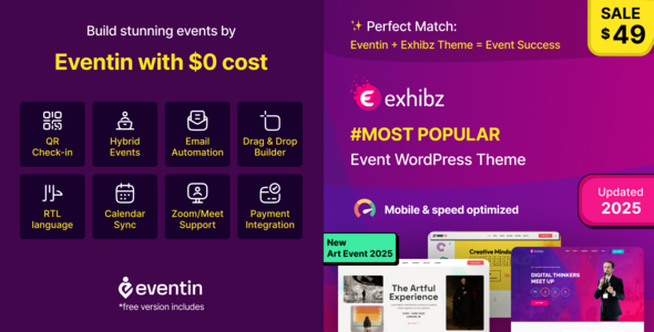 Exhibz - AI Powered Event Conference WordPress Theme