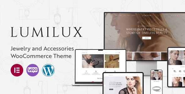 Lumilux - Jewelry and Accessories WooCommerce WordPress Theme
