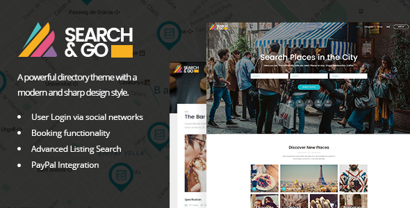 Search & Go - Modern & Smart Directory WordPress Theme