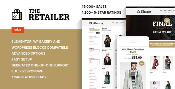 The Retailer - Premium WooCommerce WordPress Theme