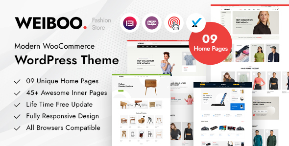 Weiboo - Multipurpose WooCommerce WordPress Theme