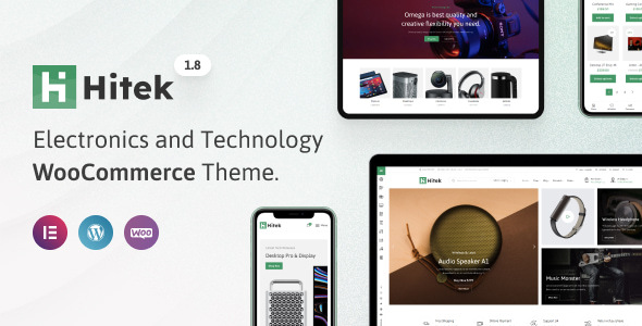 Hitek - Electronics WooCommerce WordPress Theme
